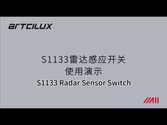 سنسور رادار Clapboard Partition Induction LED Switch Touch Handwave PIR کابینت مبلمان