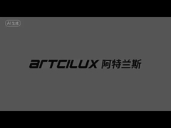 طراحی نورپرداخت شیب دار LED Light پروفایل آلومینیوم A220EA